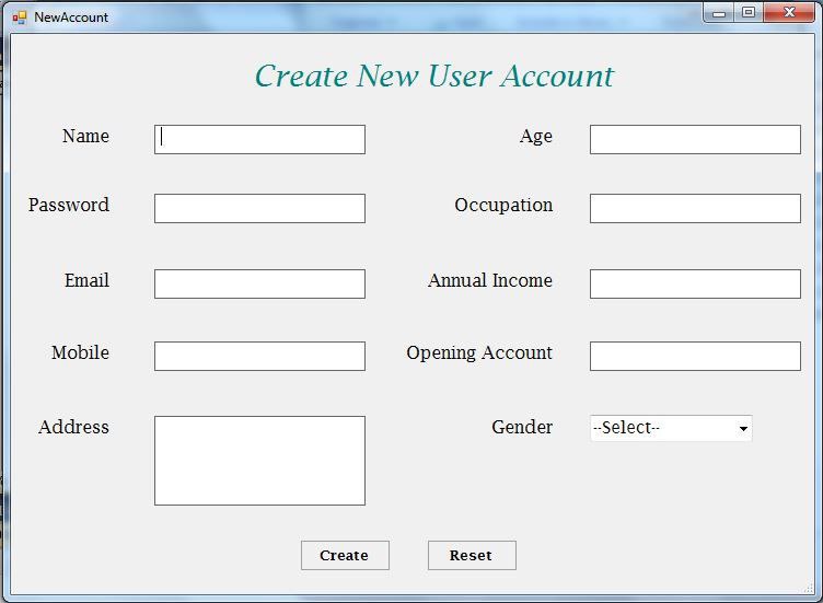 Java Projects Bank Account Sarker Mohammad Riduan